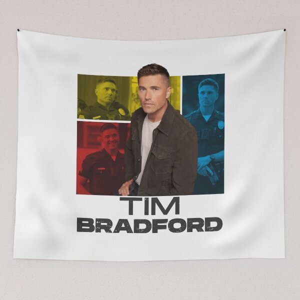 Item preview, Tim Bradford Eric Winter The Rookie designed and sold by lavndershrtdays.