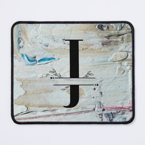 Item preview, Monogram...J... with colourful textured cement/concrete wall background designed and sold by CHASAcreative.