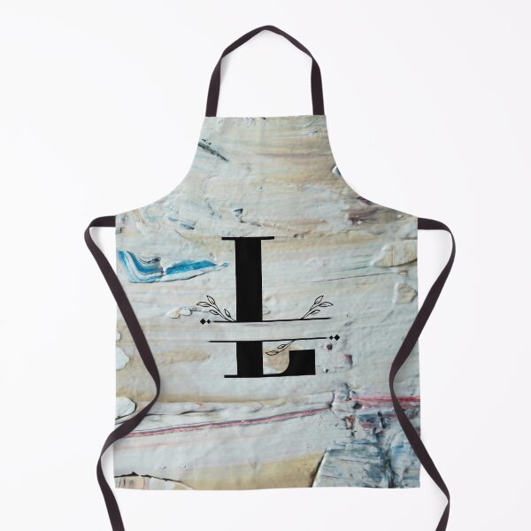 Item preview, Monogram...L... with colourful textured cement/concrete wall background designed and sold by CHASAcreative.