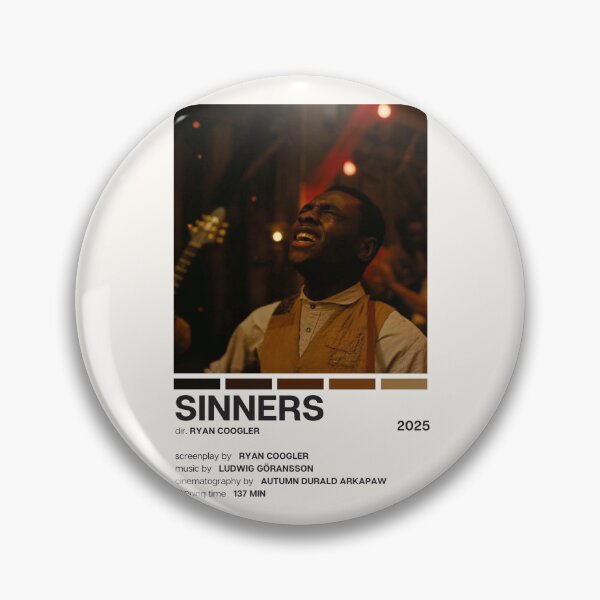 Item preview, Sinners (2025) Movie Poster designed and sold by YellowishCat15.