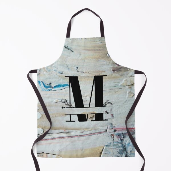 Item preview, Monogram...M... with colourful textured cement/concrete wall background designed and sold by CHASAcreative.
