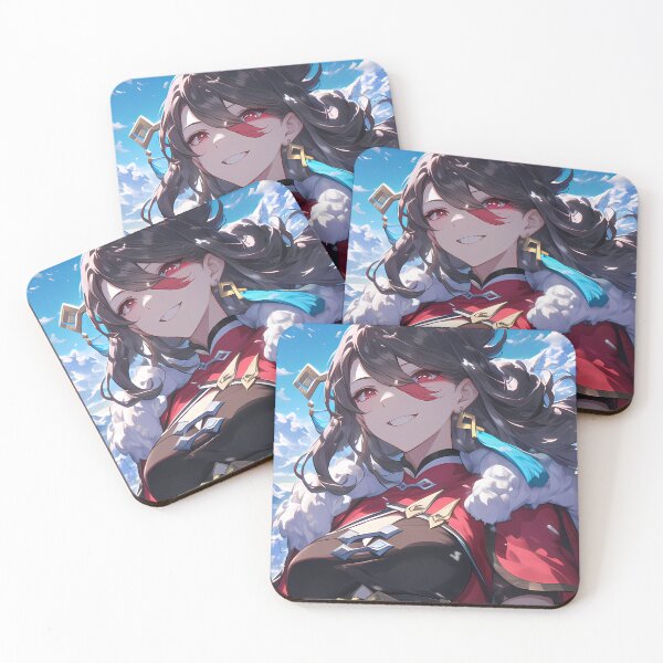 Item preview, Game Beidou Genshin Impact Sky Warrior Fantasy Anime Girl designed and sold by mildaclairmo.