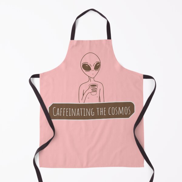 Item preview, Astronaut Alien with Coffee – Cosmic Caffeine designed and sold by GOTCHO1.