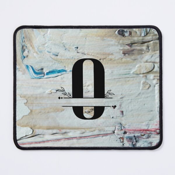 Item preview, Monogram...O... with colourful textured cement/concrete wall background designed and sold by CHASAcreative.