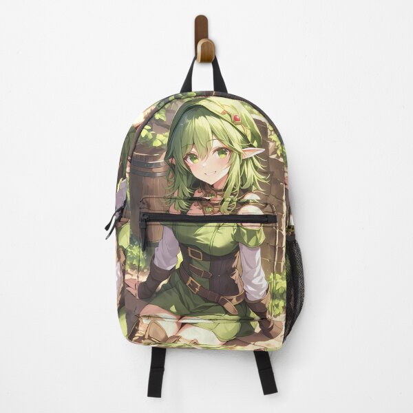 Item preview, Aoi Princess Connect Game Anime Girl Fantasy Elf Forest Green Mood designed and sold by mildaclairmo.