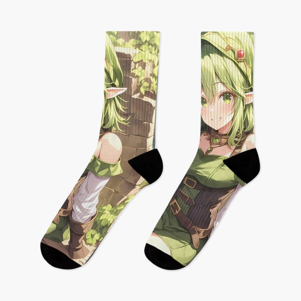 Item preview, Aoi Princess Connect Game Anime Girl Fantasy Elf Forest Green Mood designed and sold by mildaclairmo.