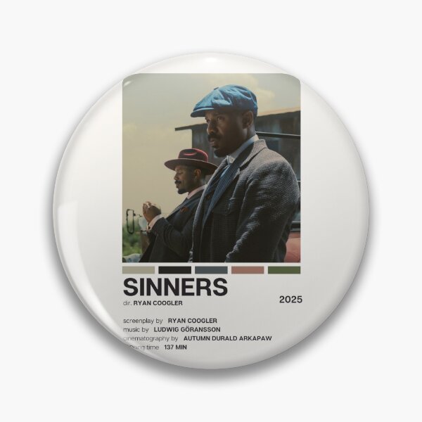 Item preview, Sinners (2025) Movie Poster designed and sold by YellowishCat15.