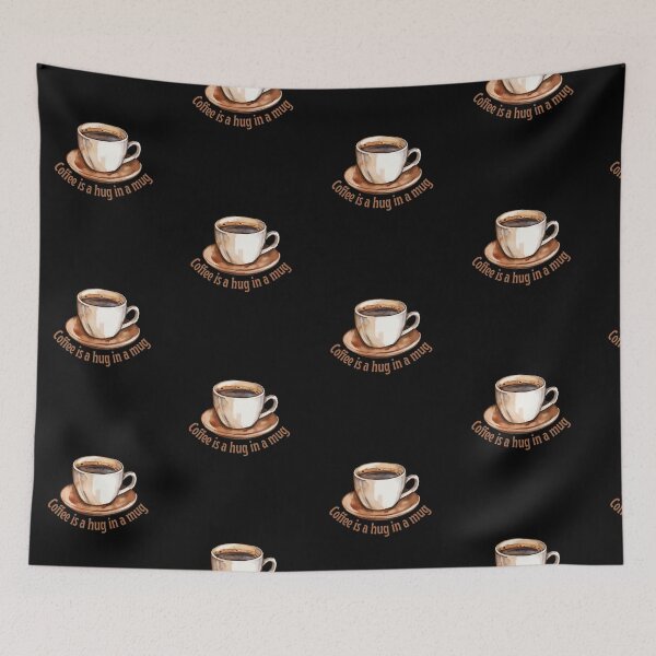 Item preview, Coffee is a Hug in a Mug – Funny Coffee Lover Design designed and sold by GOTCHO1.