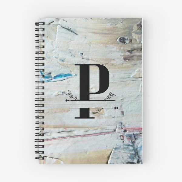 Item preview, Monogram...P...on colourful textured cement/concrete wall background designed and sold by CHASAcreative.