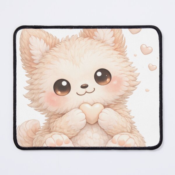 Item preview, Baby Bubu Plush Character | Soft Cream Kawaii Comfort Design | NixWing Comfort Collection designed and sold by NixFire.