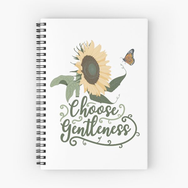 Item preview, Choose Gentleness - Sunflower and Butterfly Zen Botanical Art designed and sold by Exception-D.