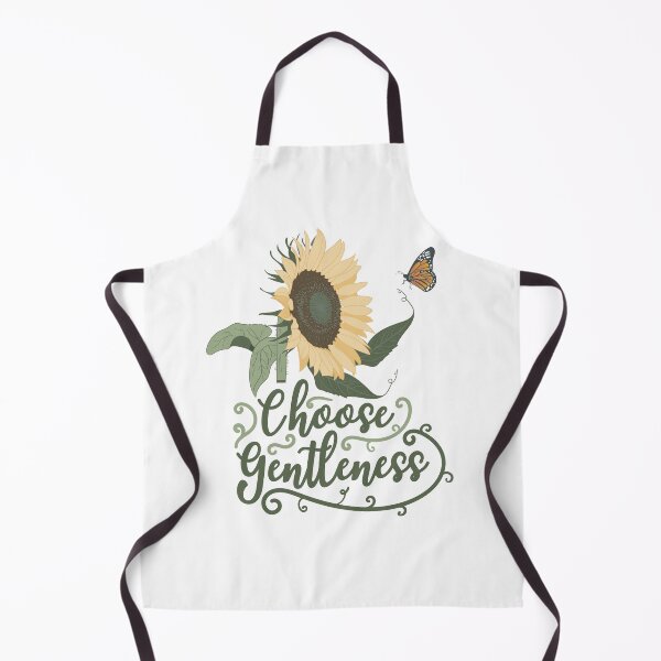 Item preview, Choose Gentleness - Sunflower and Butterfly Zen Botanical Art designed and sold by Exception-D.