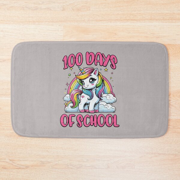 Artikelvorschau, 100 Tage Schule Einhorn Niedlicher 100. Tag Mädchen Kinder Kleinkinder entworfen und verkauft von mjohnson9.