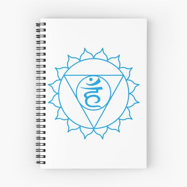 Item preview, Throat Chakra Symbol – Vishuddha | Communication & Truth Energy Artwork designed and sold by SacredPractice.