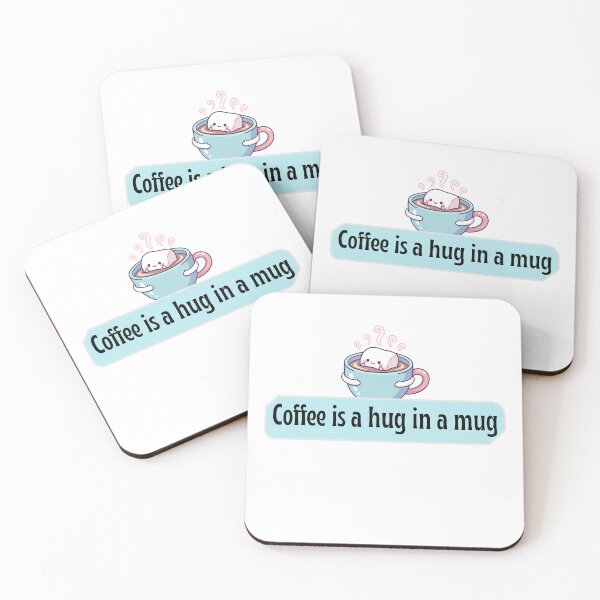 Item preview, Coffee is a Hug in a Mug Design designed and sold by GOTCHO1.