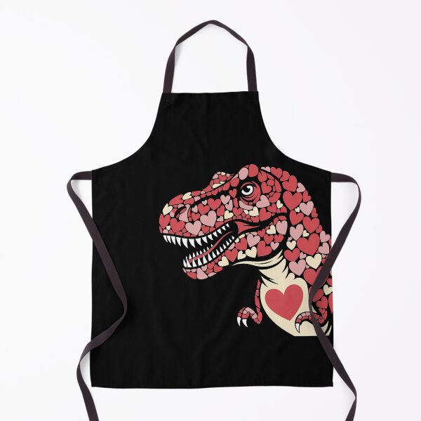 Item preview, Dinosaur T-Rex Heart Mosaic Valentine Art designed and sold by sky11PP.