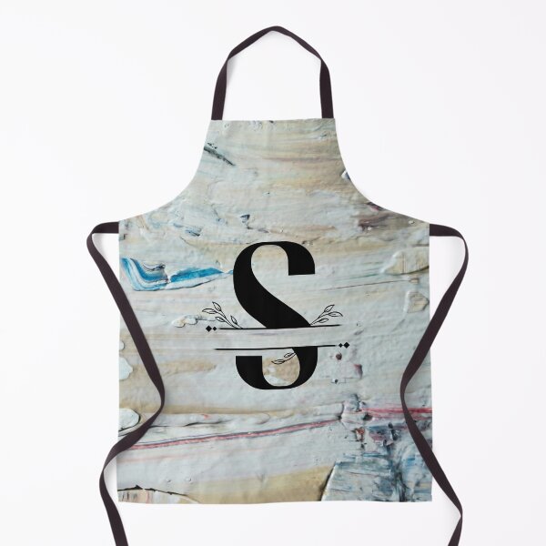 Item preview, Monogram...S... with colourful textured cement/concrete wall background designed and sold by CHASAcreative.