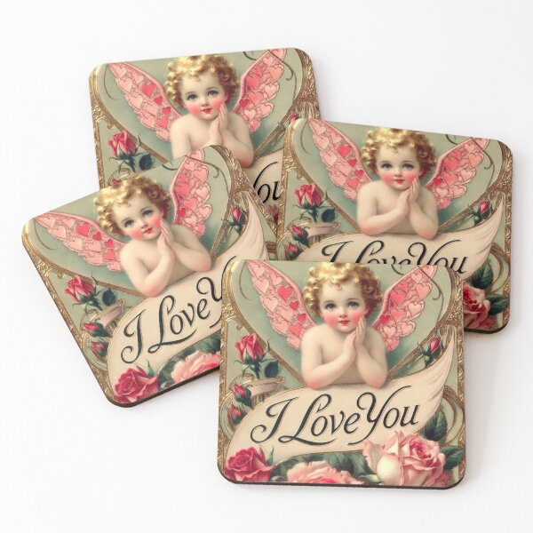 Item preview, I Love You Cupid designed and sold by TinCatOutPost.