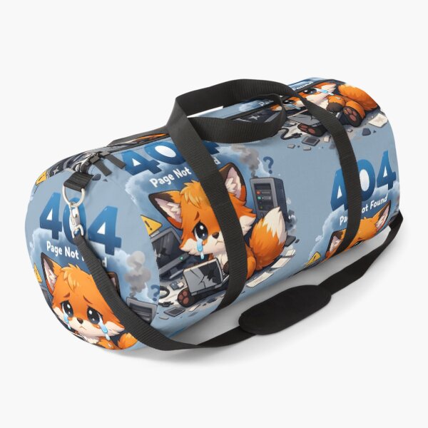 Item preview, 404 Error Page Not Found Cute Fox Programmer Humor designed and sold by Still Breathing Studio.