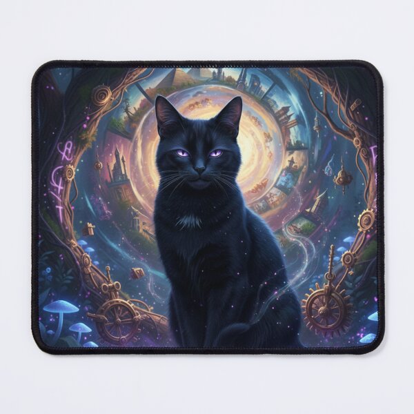 Item preview, Time Traveler Kitty designed and sold by Aisha Hamza.