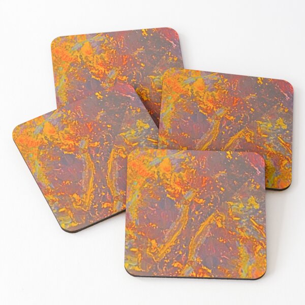 Item preview, Colorful Abstract Healing Art - Whispers Between Colors designed and sold by SoulArtSara.
