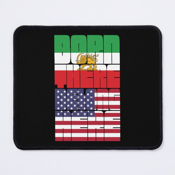 Item preview, Born There Belong Here | American Iranian Identity designed and sold by FlagX.