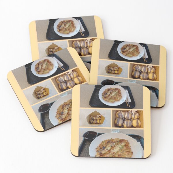 Item preview, Food Collage 14: A Tale of Two Bites – Savoury & Sweet designed and sold by Sibyl-Arts.