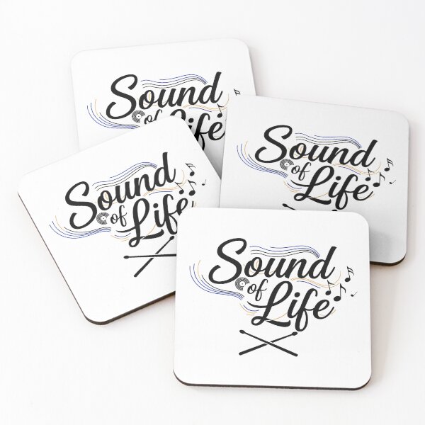 Item preview, Sound of Life – Musician Guitarist Drummer T-Shirt designed and sold by Muzgle.