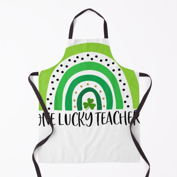 Item preview, One lucky teacher shamrock designed and sold by RoyesButler.