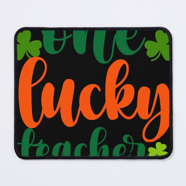 Item preview, One lucky teacher lucky shamrock designed and sold by RoyesButler.