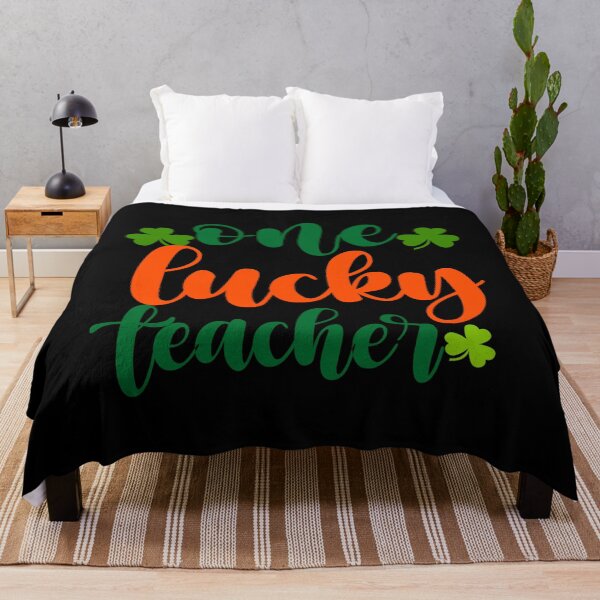 Item preview, One lucky teacher lucky shamrock designed and sold by RoyesButler.