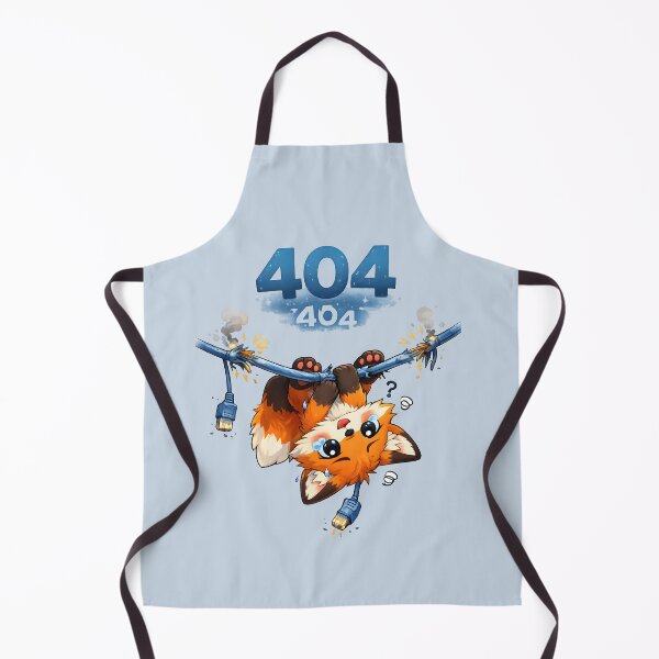 Item preview, 404 Not Found Network Error Fox Broken Cable designed and sold by Still Breathing Studio.