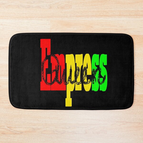 Artikelvorschau, Queen Empress – Frauen und Mädchen, Rasta-Liebhaberinnen jamaikanischer Reggae-Musik – Farben der Rasta-Flagge, Farben Jamaikas entworfen und verkauft von Artonmytee.