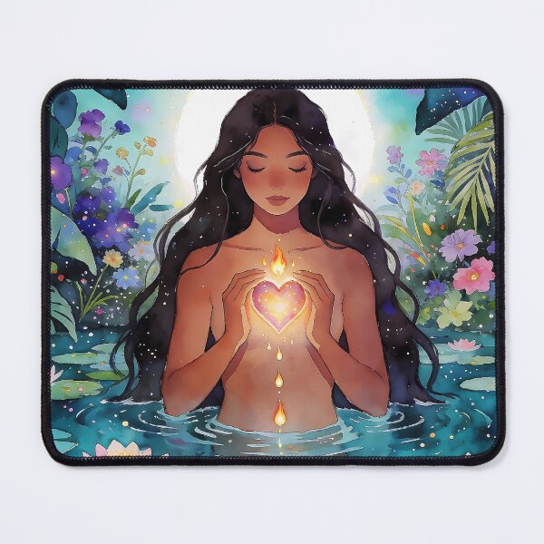 Item preview, The Sacred Flame Within designed and sold by soulfulpalette.
