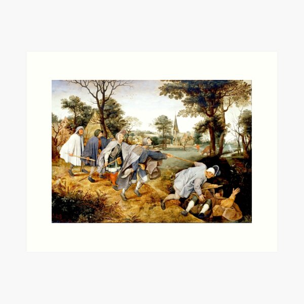 Item preview, HD. The Blind Leading the Blind, by Pieter Bruegel the Elder. HIGH DEFINITION designed and sold by MINDTHECHERRY.