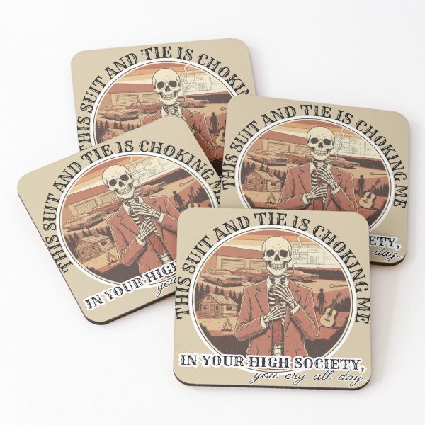 Item preview, Luckenbach Suit and Tie Skeleton Waylon designed and sold by Saddle Tramp Designs.