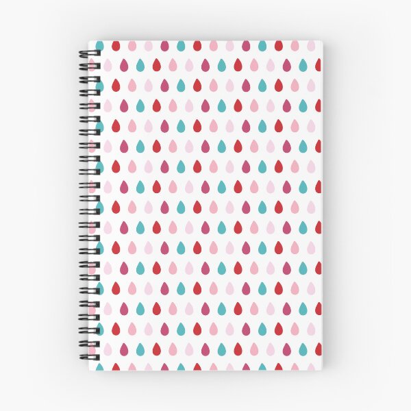 Item preview, Colorful Teardrop Pattern in Red, Pink, and Teal – Fun and Vibrant Mouse Pad Design designed and sold by FestivityFinds.
