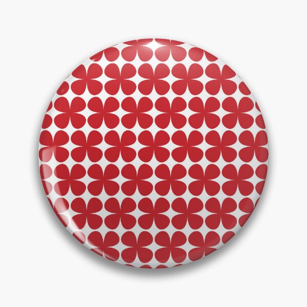 Item preview, Bold Red Flower Pattern – Simple and Modern Mouse Pad Design designed and sold by FestivityFinds.