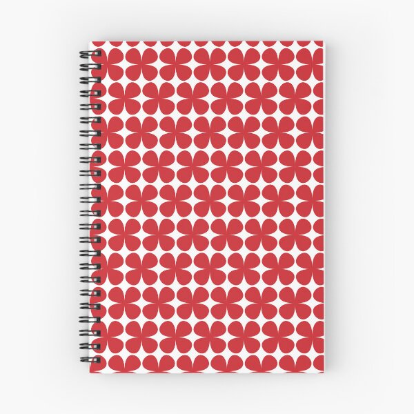 Item preview, Bold Red Flower Pattern – Simple and Modern Mouse Pad Design designed and sold by FestivityFinds.