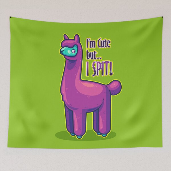 Item preview, Cute Alpaca Spit designed and sold by artdyslexia.