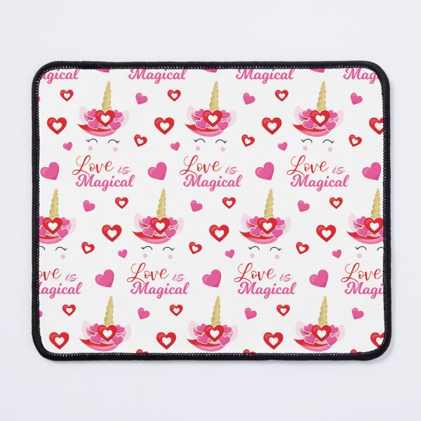 Item preview, Love Is Magical Kawaii Unicorn Hearts Seamless Pattern iPhone Case designed and sold by FestivityFinds.