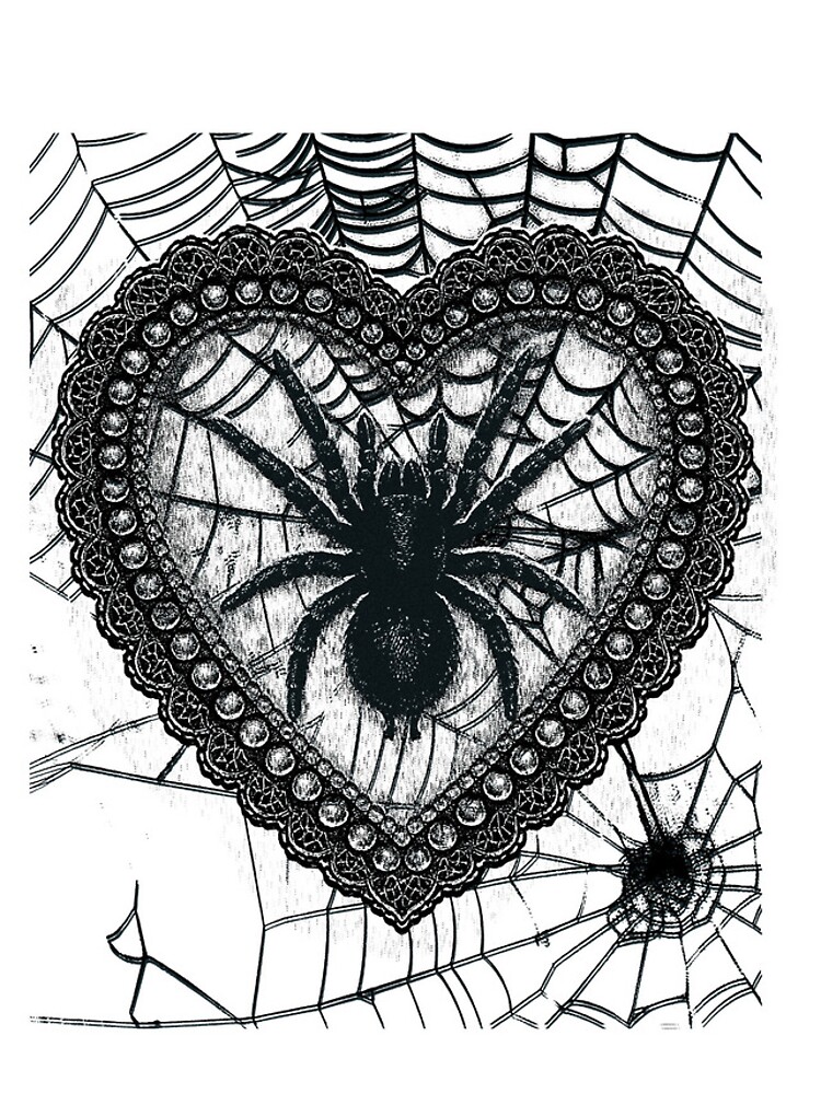 Thumbnail 4 of 4, iPhone Case, Gothic Tarantula designed and sold by RandyHaskins.