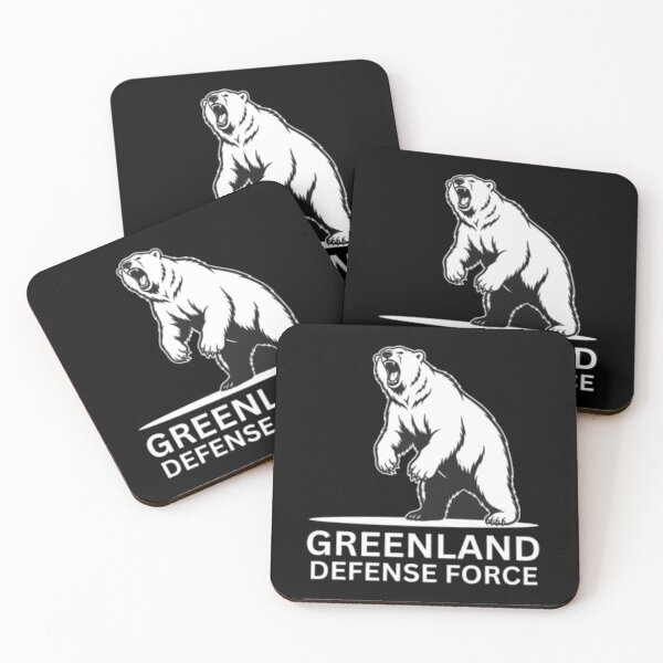 Item preview, Greenland Defense Force Funny Political designed and sold by Meryem Mamouni.
