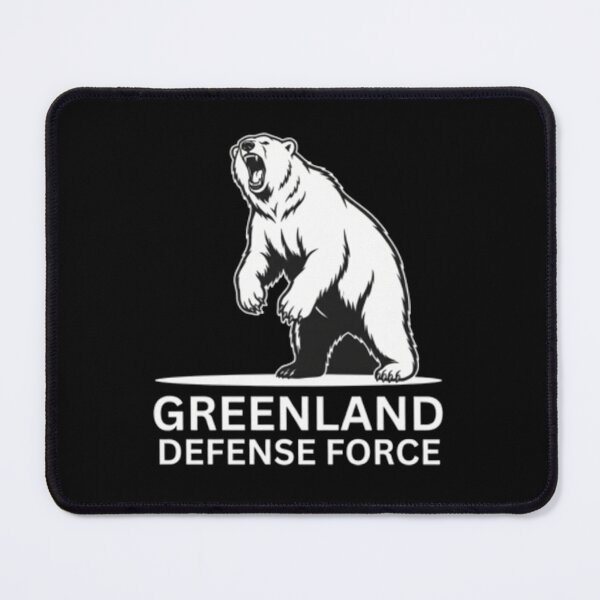 Item preview, Greenland Defense Force Funny Political designed and sold by Meryem Mamouni.