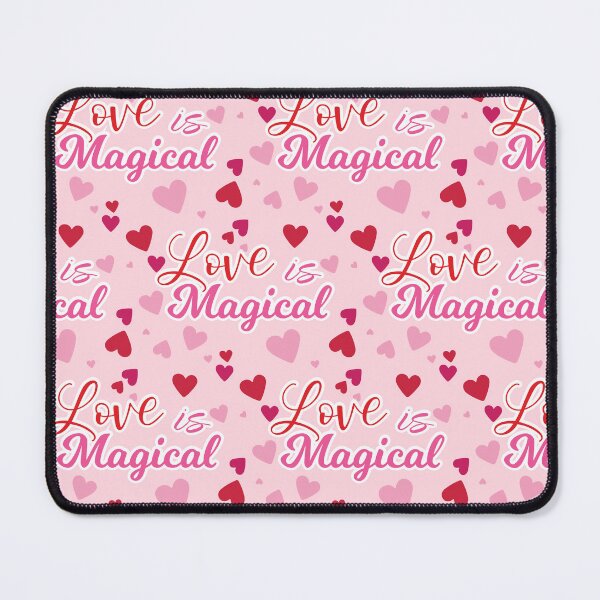 Item preview, Love Is Magical Pink Hearts Seamless Valentine Pattern iPhone Case designed and sold by FestivityFinds.