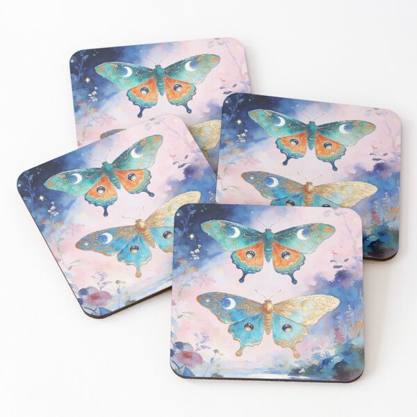 Item preview, Lunar Moths designed and sold by soulfulpalette.