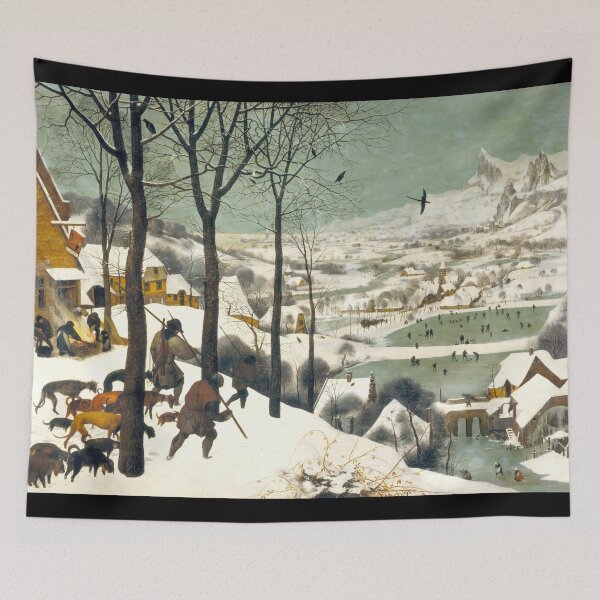 Item preview, HD. The Hunters in the Snow, by Pieter Bruegel the Elder. HIGH DEFINITION designed and sold by MINDTHECHERRY.