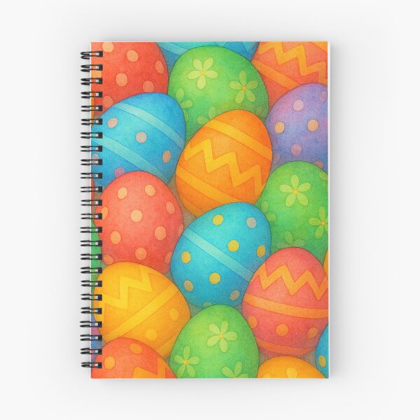 Item preview, Bright Colorful Easter Eggs designed and sold by TinCatOutPost.