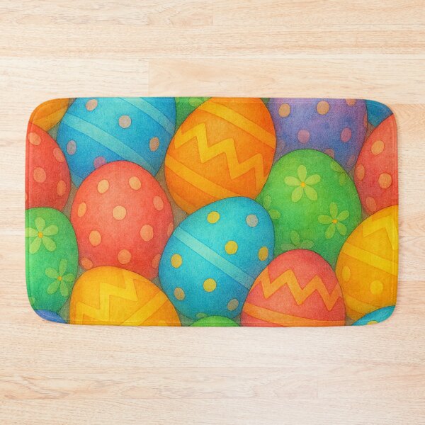 Item preview, Bright Colorful Easter Eggs designed and sold by TinCatOutPost.