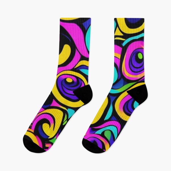 Item preview, Neon Swirl Eye Pattern Artwork for Psychedelic Aesthetic Fans designed and sold by WildStroke.
